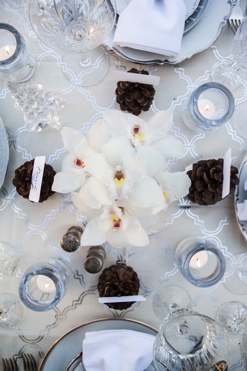 Use a Frosty Table Setting