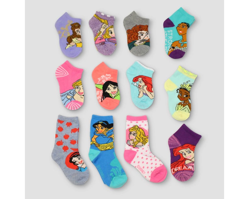 Girls' Disney Princess 12 Days of Socks Set