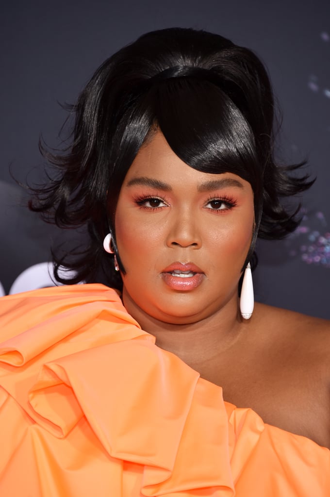 Celebrities With Bangs: Lizzo With Side Bangs