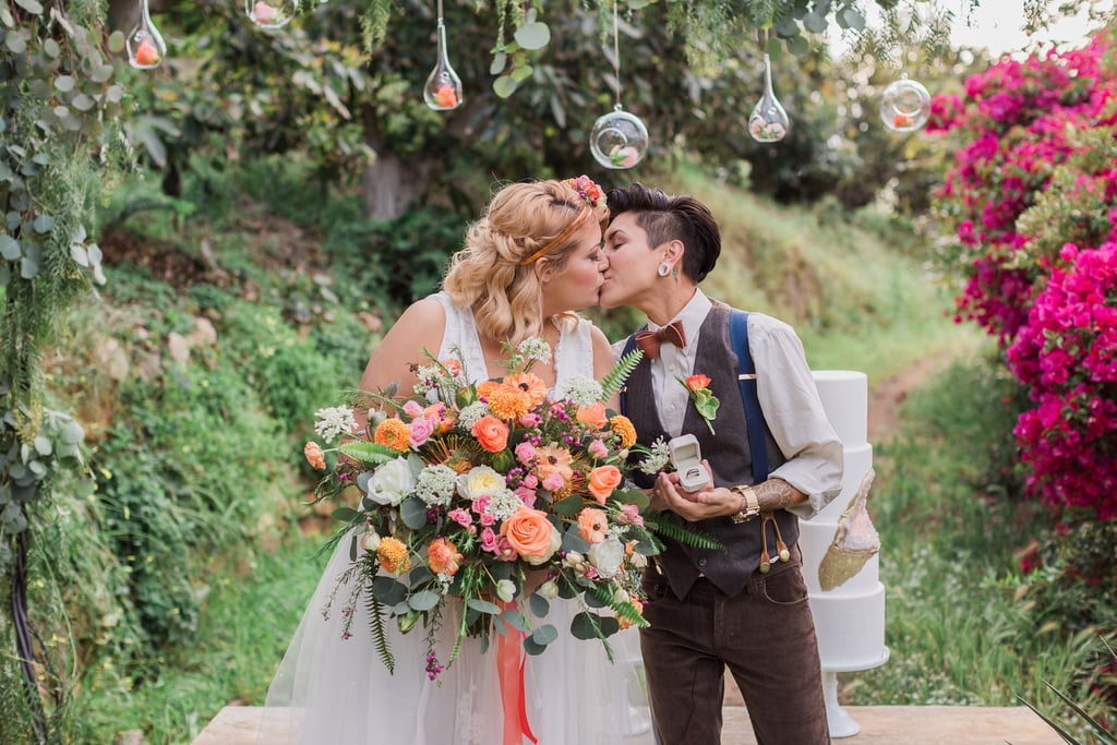 Surprise Proposal in a Styled Wedding Shoot