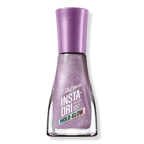Sally Hansen's Insta-Dri Holo-Glow in Lustrous Lilac