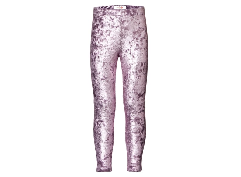 Metallic Velour Leggings