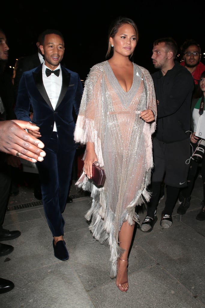 Chrissy Teigen and John Legend PDA After GQ Awards 2018