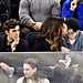 Pete Davidson and Kate Beckinsale Kissing at Hockey Game