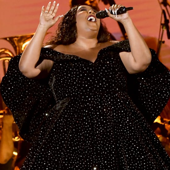 Lizzo's Christian Siriano Grammys Gown and Neon Bodysuit