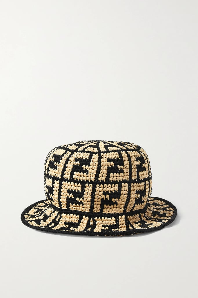 Fendi Beige Faux Straw Bucket Hat ($1,200)
