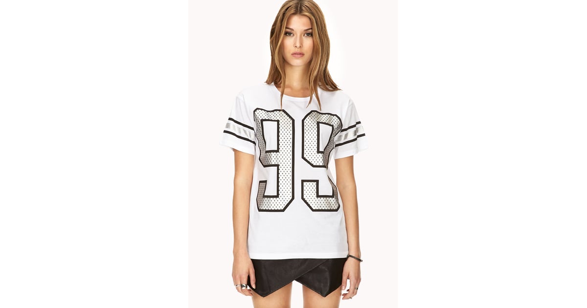 Forever 21 Jersey TShirt Forever 21 Anniversary Shopping POPSUGAR Fashion Photo 30