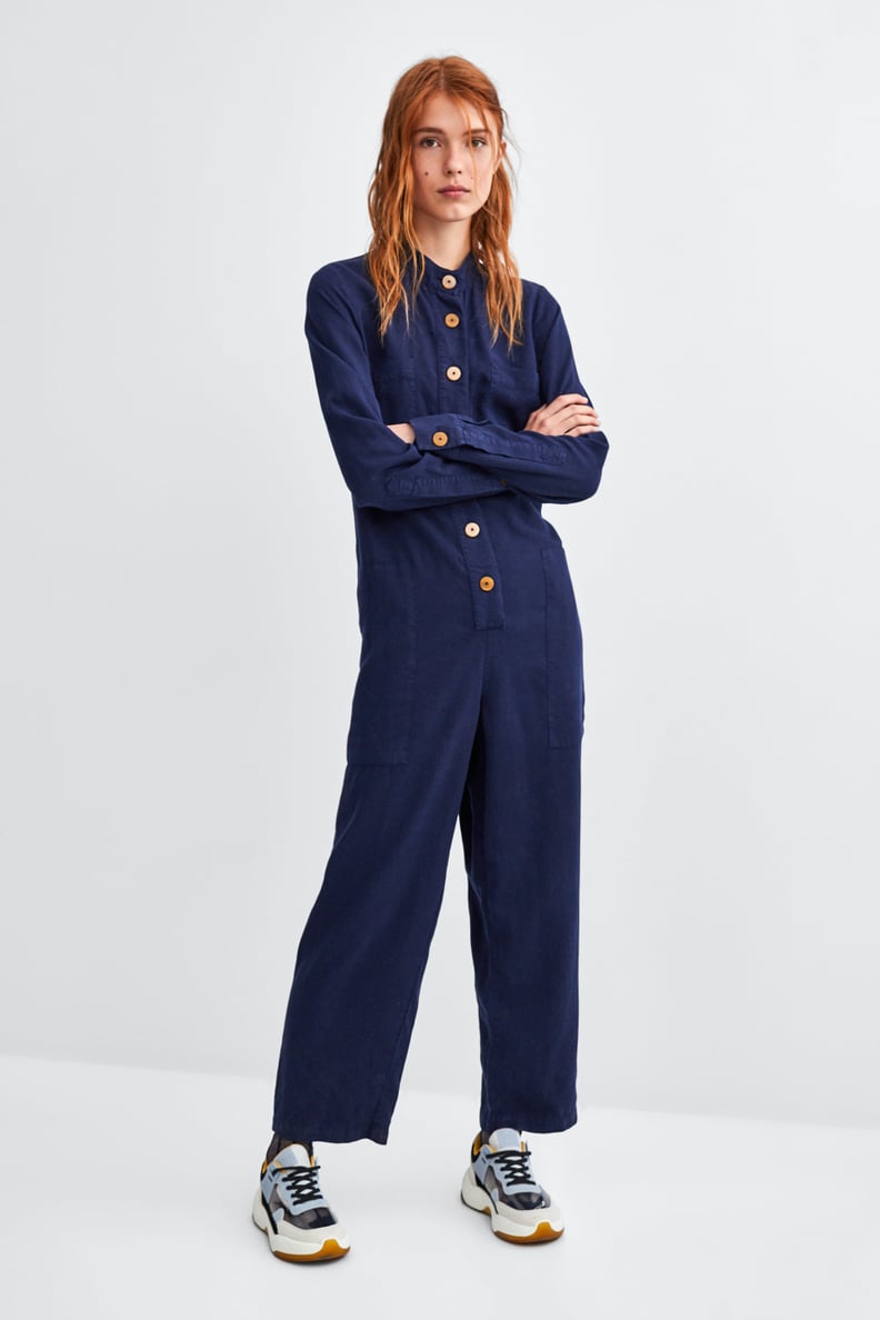 Zara Contrasting Jumpsuit
