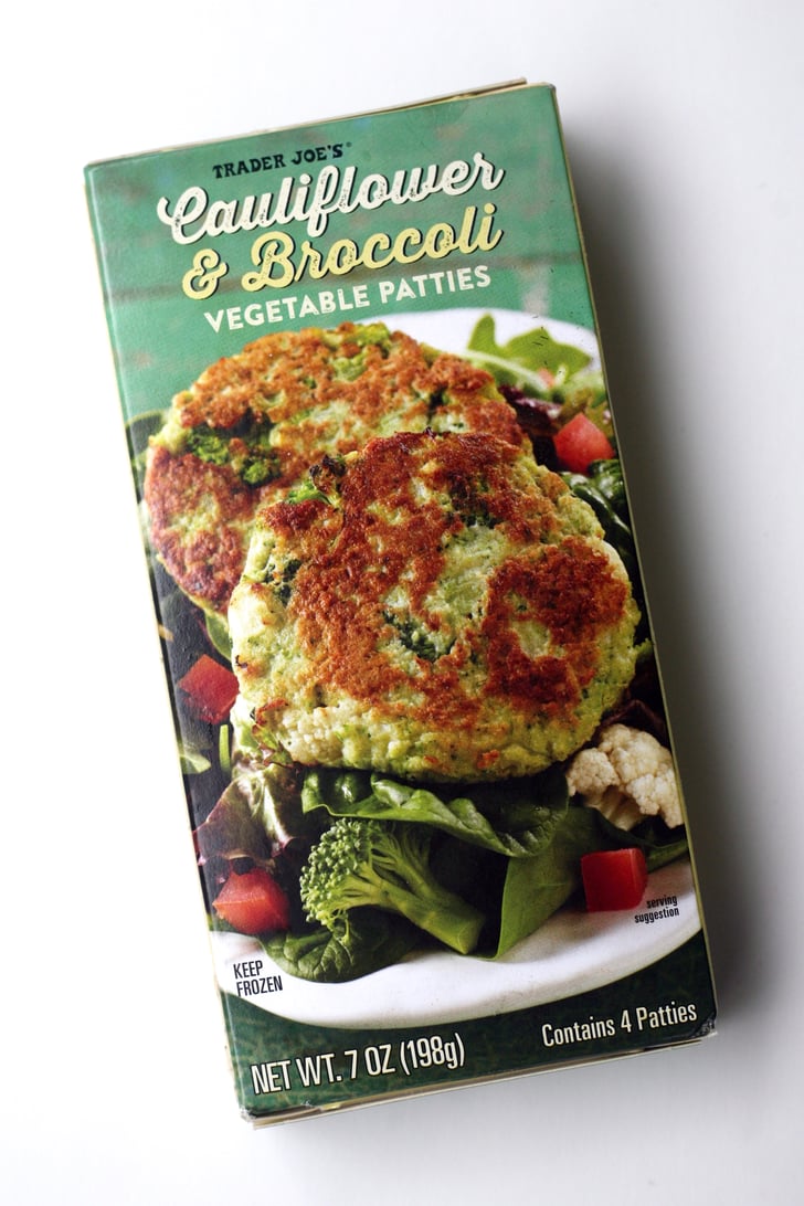 Cauliflower & Broccoli Vegetable Patties Trader Joe's Cauliflower Products POPSUGAR Fitness