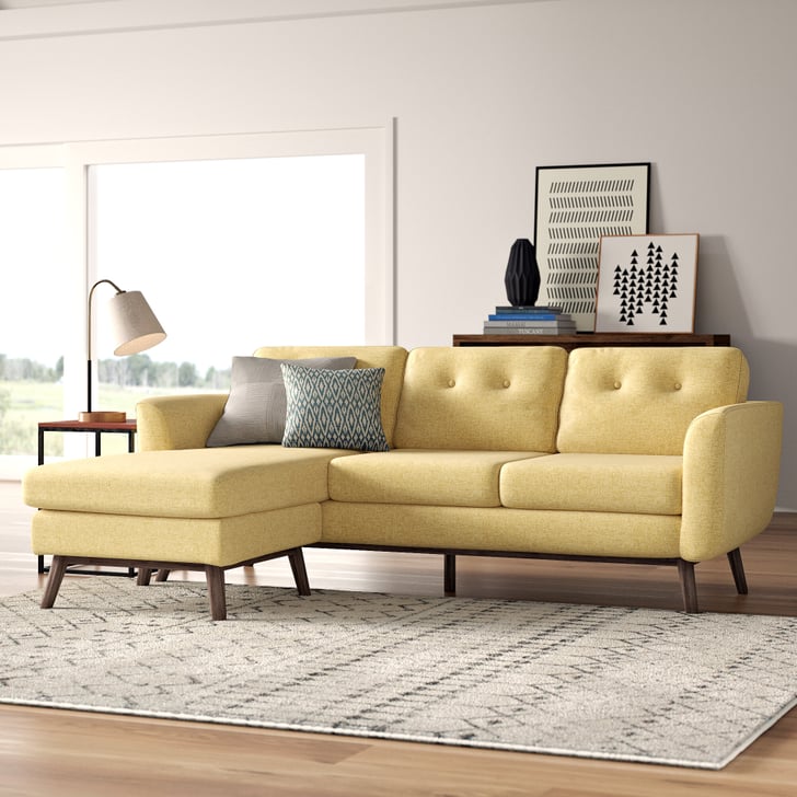 AllModern Giana Reversible Sofa & Chaise Best Sofas on Sale Wayday