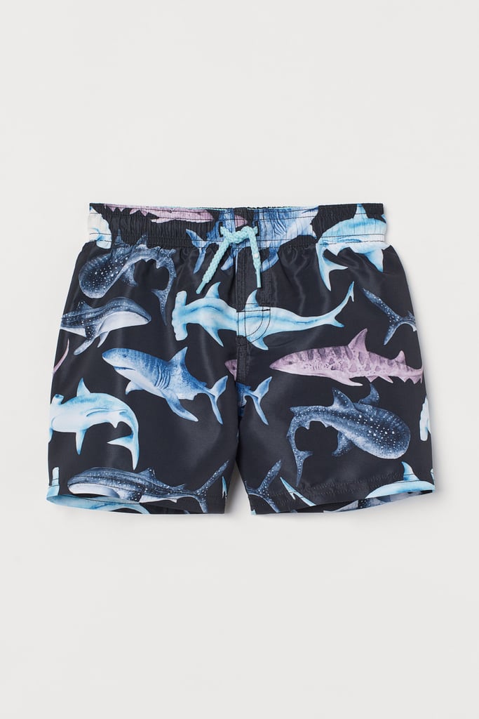 Patterned Swim Shorts