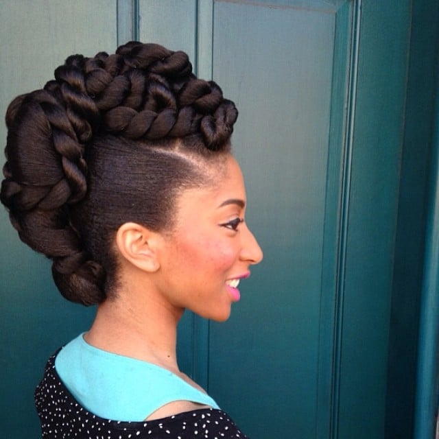Funky French Roll 25 Protective Styles That Will Save You Hours