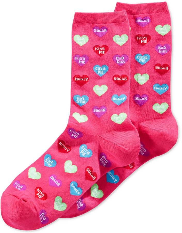 Hot Sox Women's Candy Hearts Socks ($6)