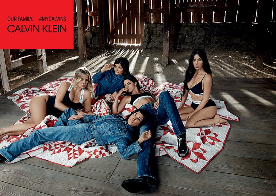 Kardashians Calvin Klein Campaign 2018