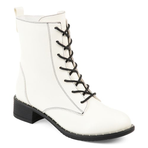 Journee lace up sales boots