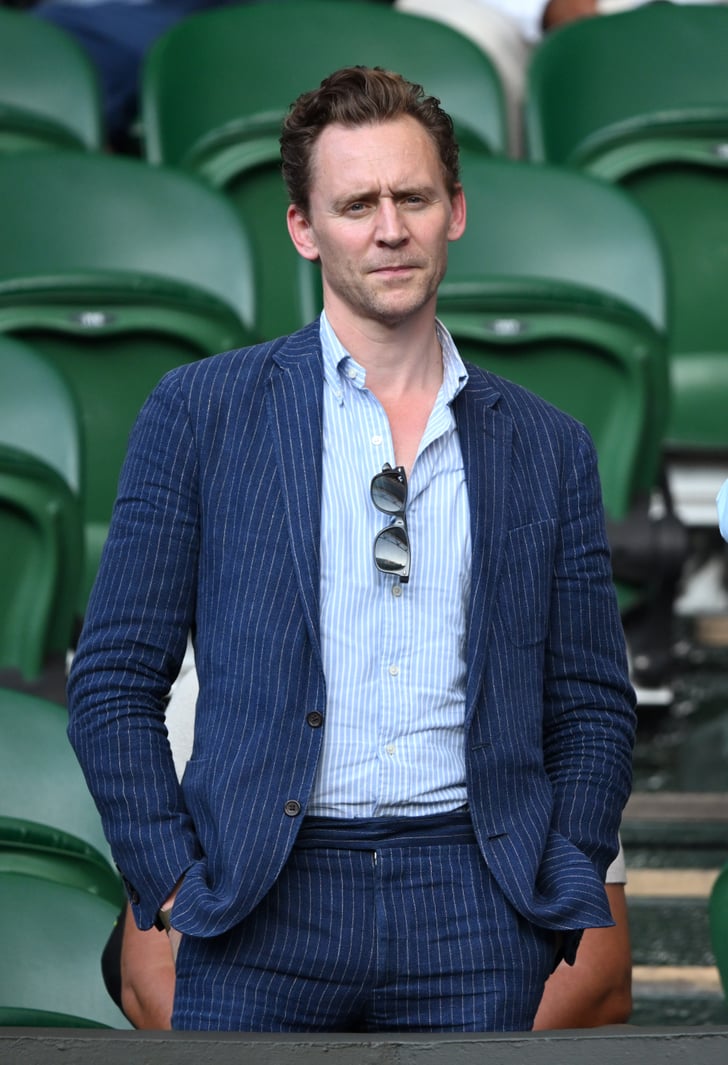 Tom Hiddleston at Wimbledon 2023 Celebrities at Wimbledon 2023