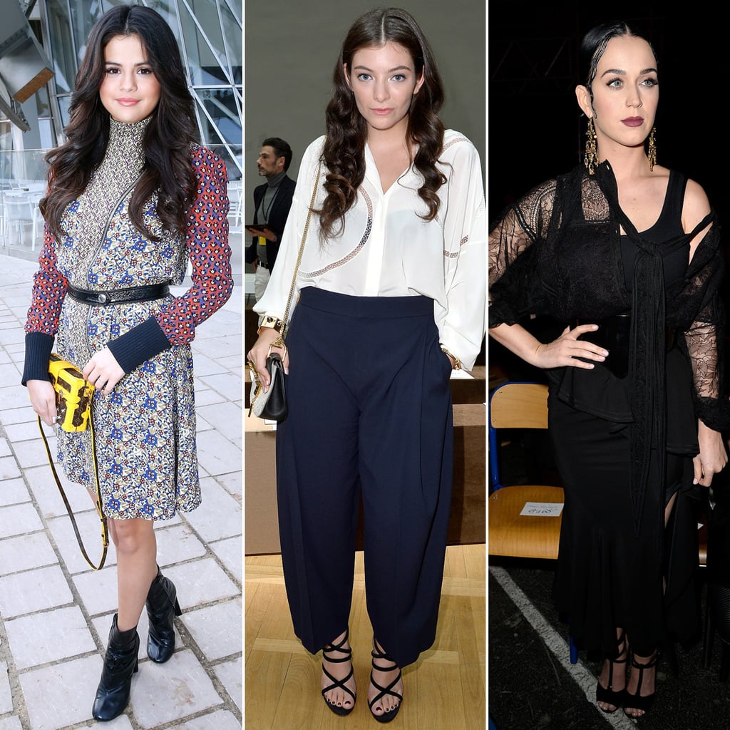 Celebrities at Paris Fashion Week Fall 2015