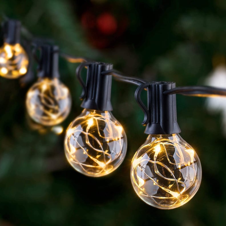 Globe Lights: Novtech LED Outdoor String Lights