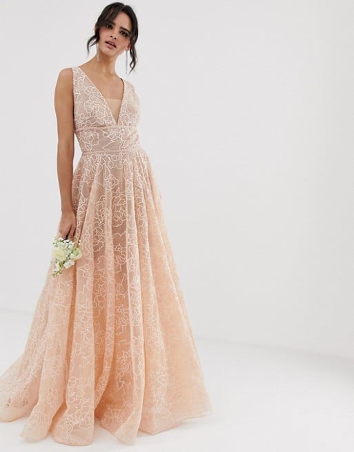 Bronx & banco emily exclusive embellished bridal on sale gown