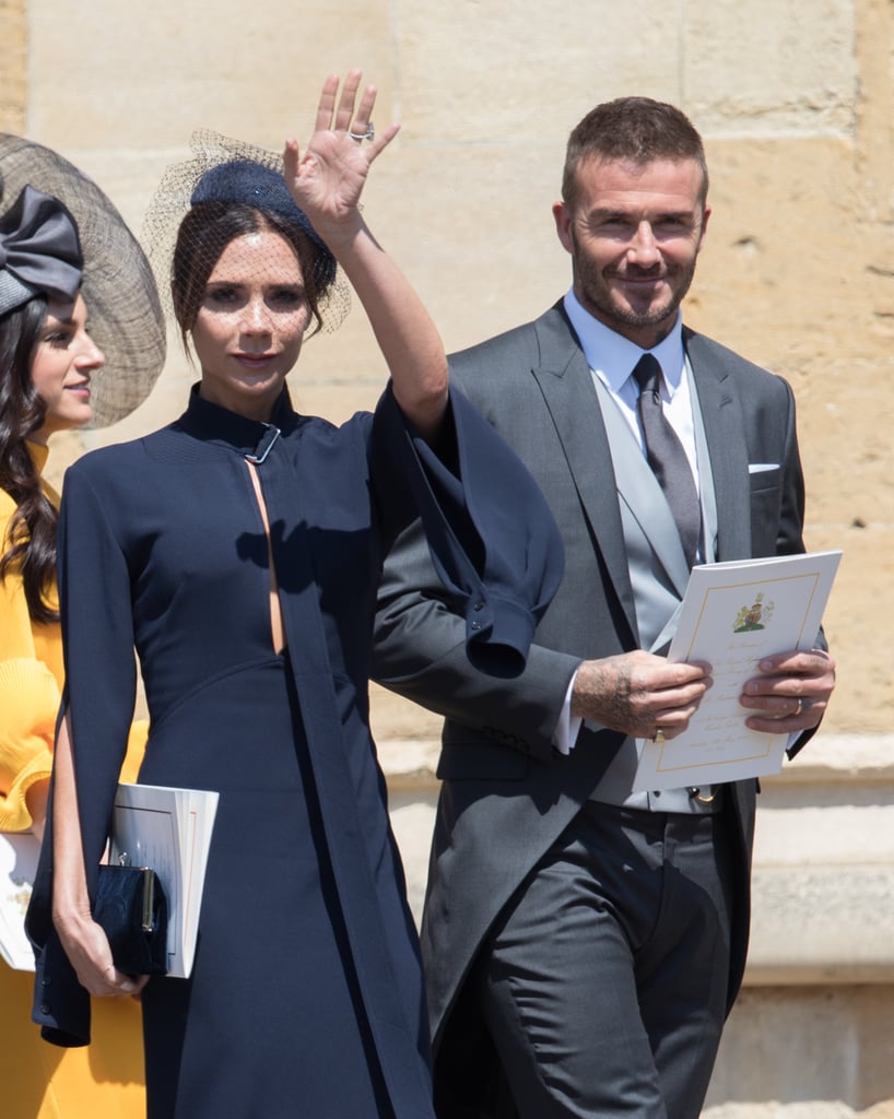 Victoria Beckham's Outfits at the Royal Weddings