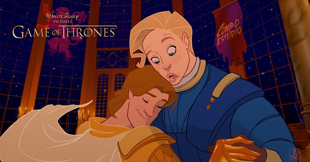 If Disney Made Game Of Thrones Artist Illustrations Popsugar Family