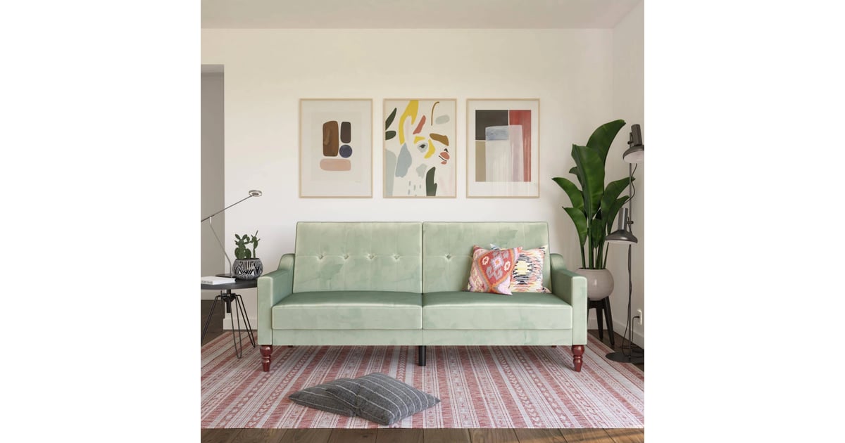 Novogratz Beatrice Coil Futon Convertible Sofa Bed and Couch 25