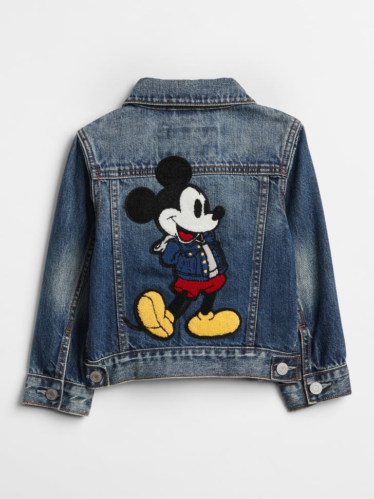 Disney Mickey Mouse Denim Jacket Best Gap and Gap Kids Black Friday Deals 2018 POPSUGAR
