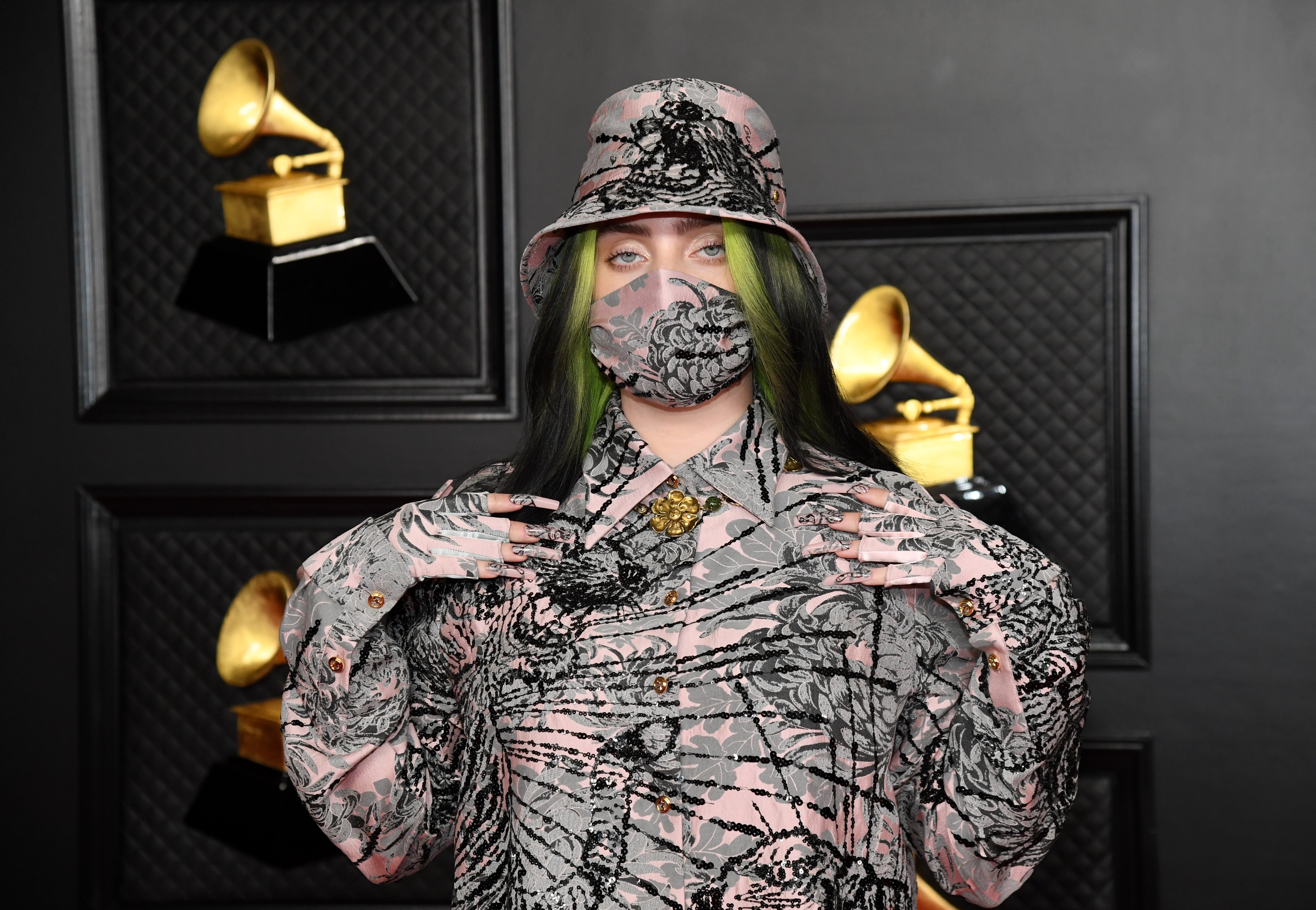 Going viral: Billie Eilish is all Gucci at the Grammy Awards, from