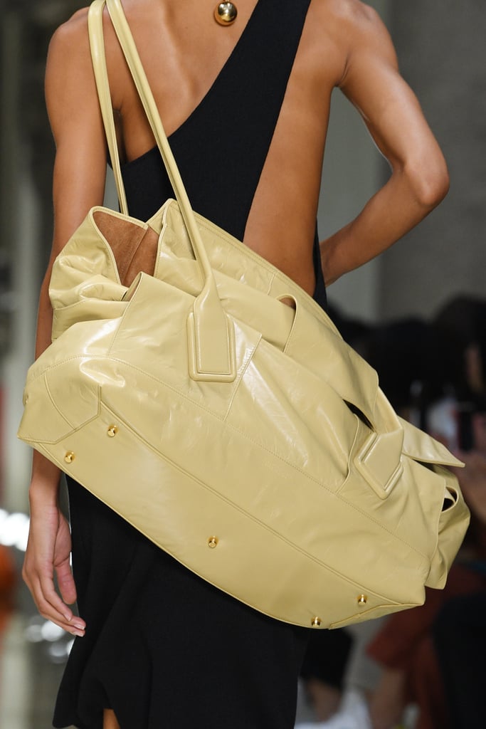 A Bottega Veneta Bag on the Runway During Milan Fashion Week | New ...