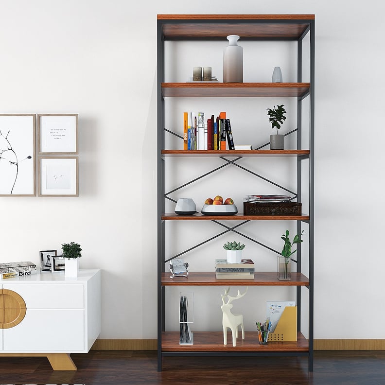 An Elegant Wooden Bookshelf