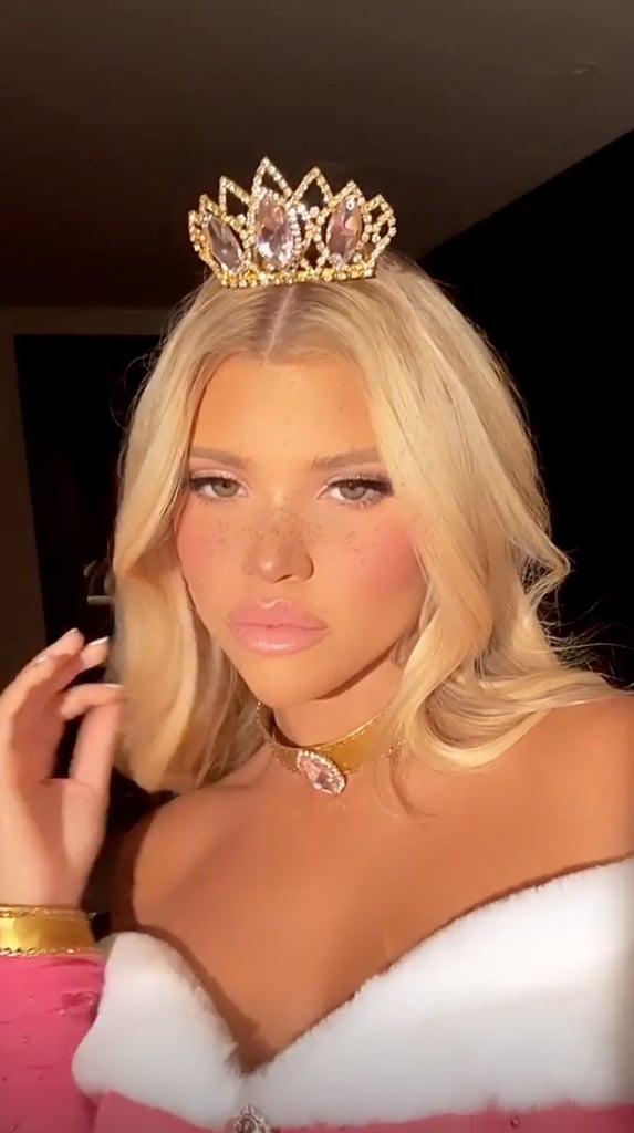 Sofia Richie as Princess Aurora From Sleeping Beauty For Halloween