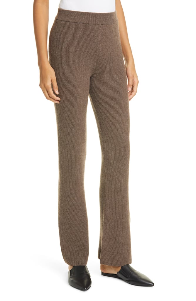 Nanushka Leba Rib Merino Wool Blend Pants