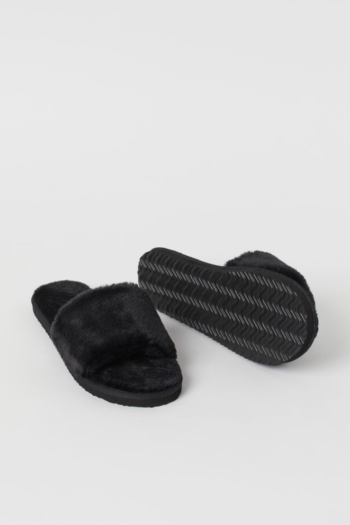 Faux Fur Slippers