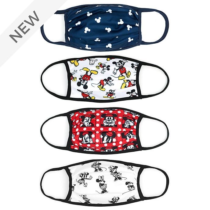 Mickey and Minnie Mouse Cloth Face Masks