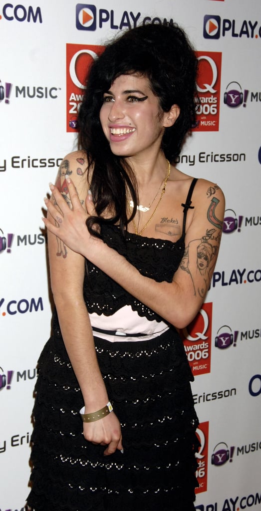 She was all smiles at the Q Awards in October 2006.