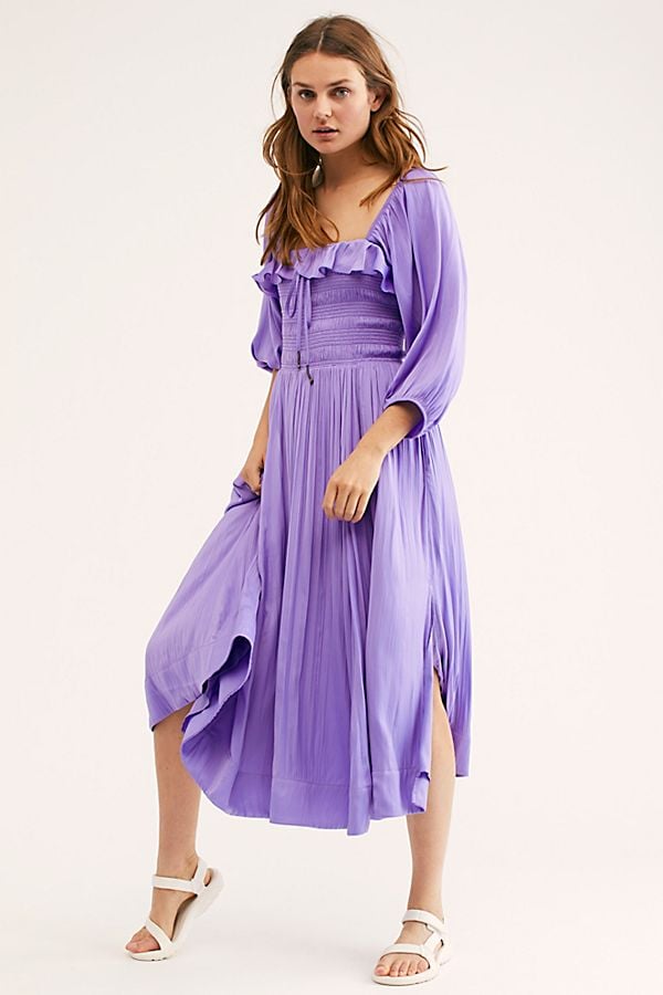 Shiny Oasis Midi Dress Free People Summer Dresses On Sale