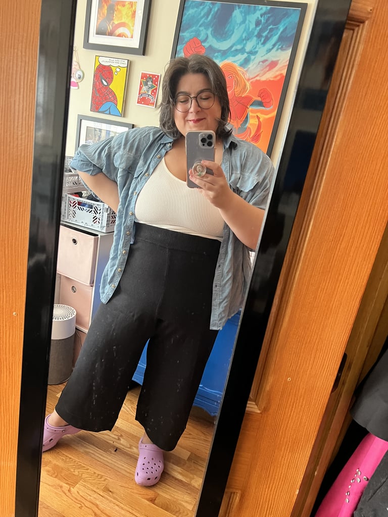 A Cropped Sweater Pant