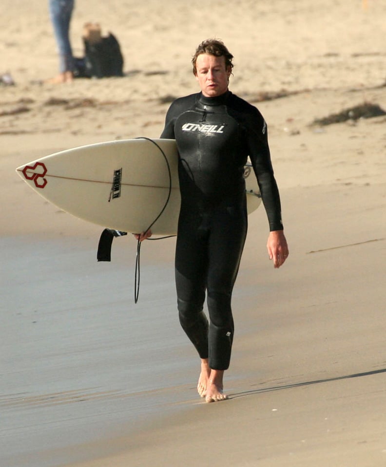Did we mention that he surfs?