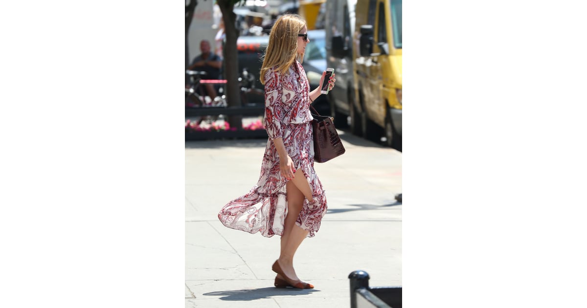 Olivia Palermo Wearing Nordstrom Chelsea28 Dress June 2016 | POPSUGAR ...