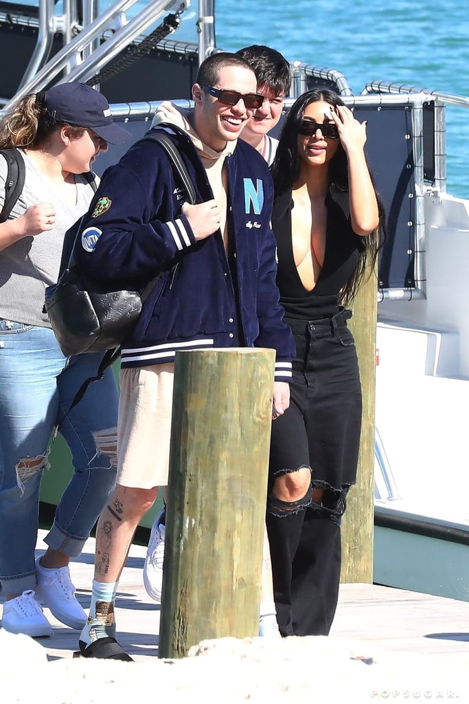 Kardashian and Davidson vacationed in the Bahamas in January 2022.