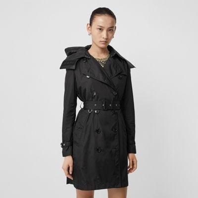 Burberry Detachable Hood Econyl Trench Coat