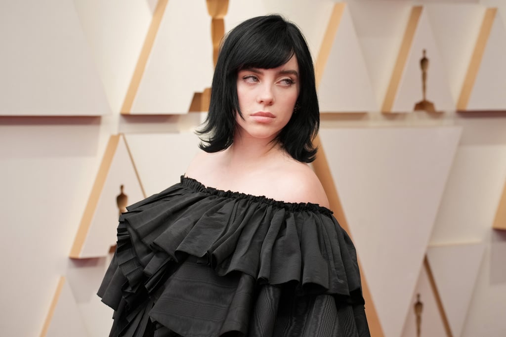 Billie Eilish's Gucci Dress and Platform Boots at the Oscars