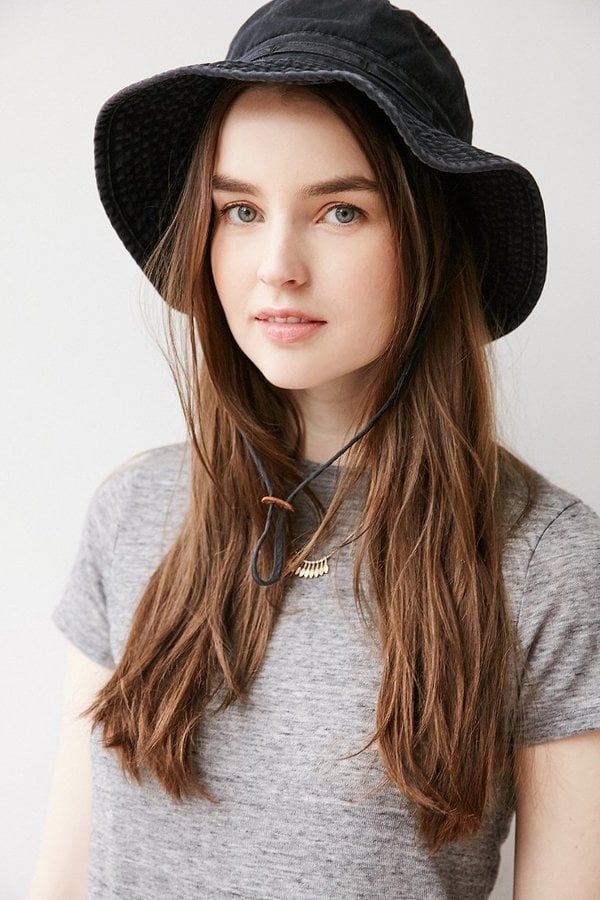 Urban Outfitters Washed Canvas Fishing Bucket Hat (24) Summer Hats