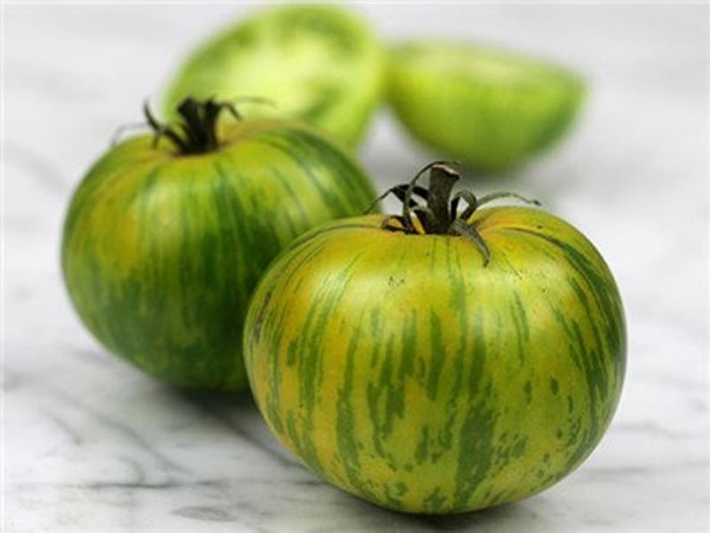 绿色斑马西红柿