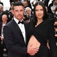 Adriana Lima Shows Off Her Baby Bump in a Clever Cutout Dress