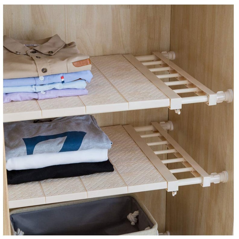 Apsoonsell Adjustable Shelf Closet Storage Rack Organizer