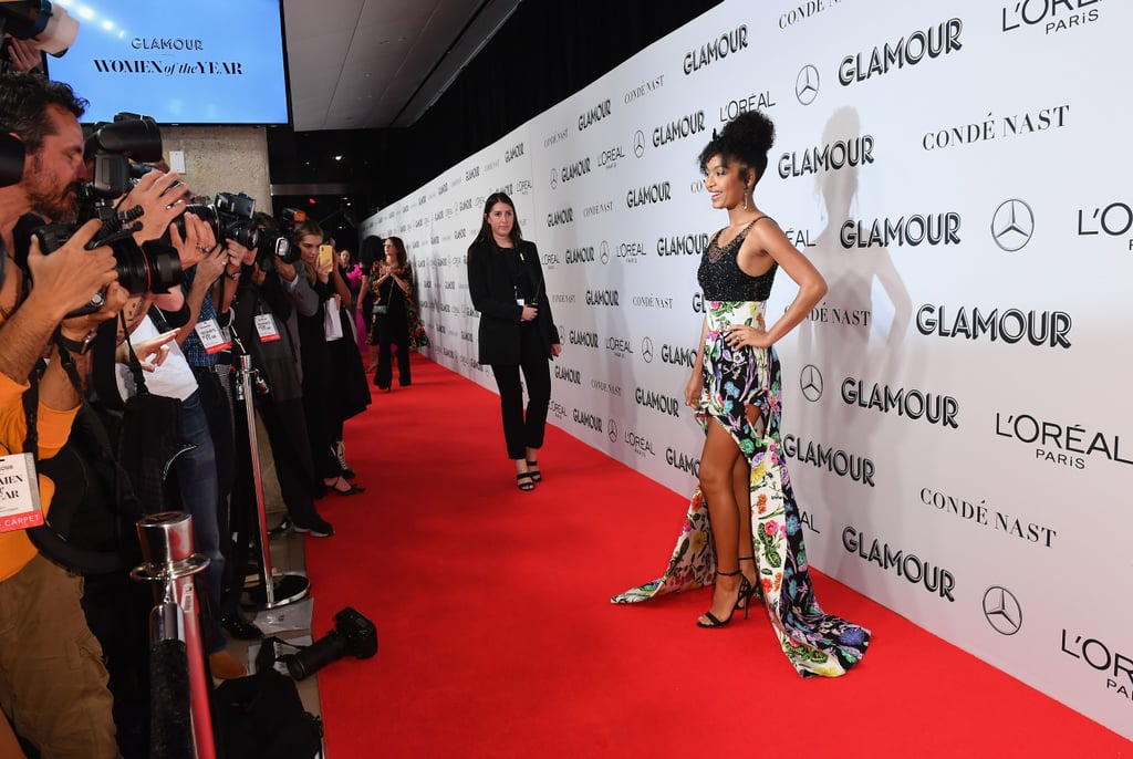 Yara Shahidi's Schiaparelli Dress at the Glamour Awards 2019