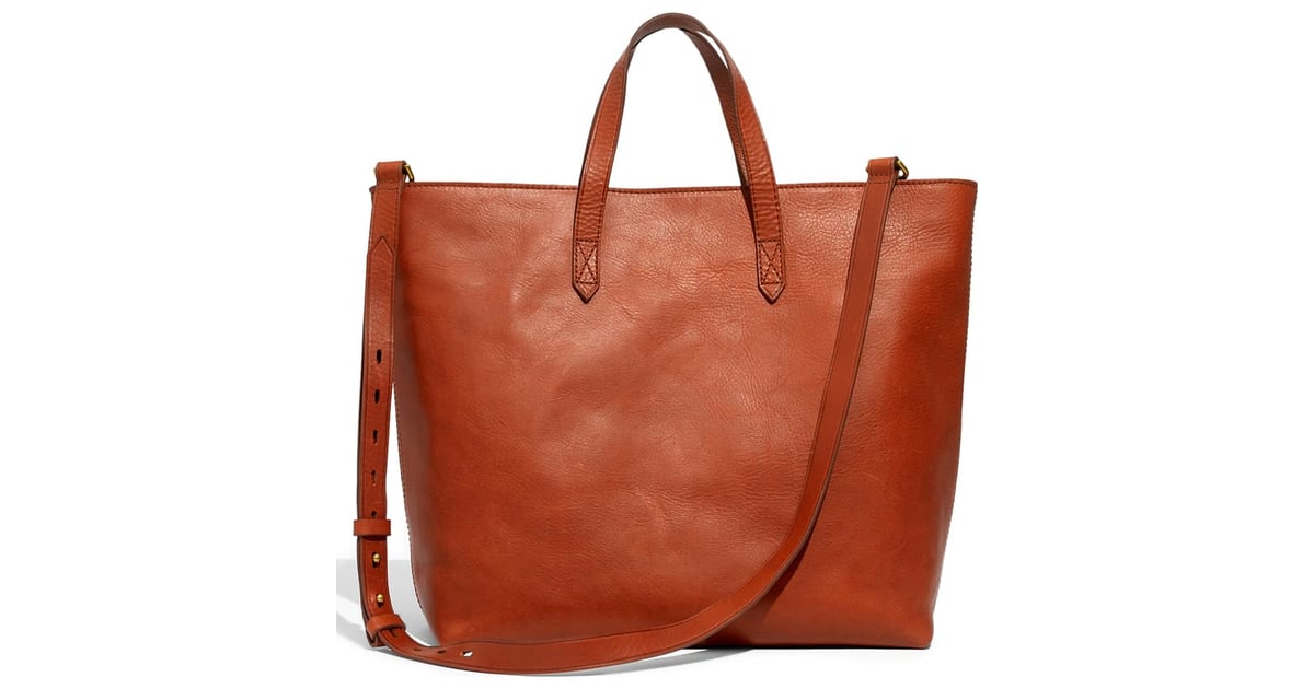 Madewell Zip Top Transport Leather Carryall | Best Foldable Travel Bags ...