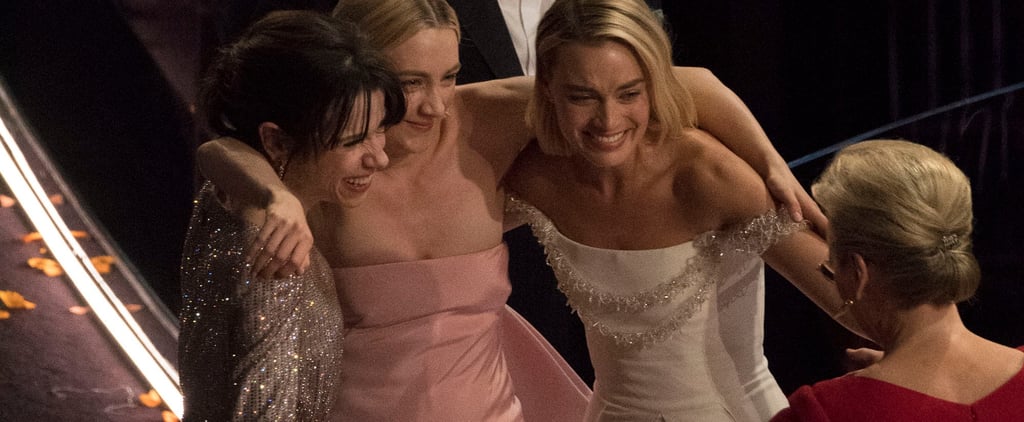 Best Actress Nominees Group Hug at Oscars 2018