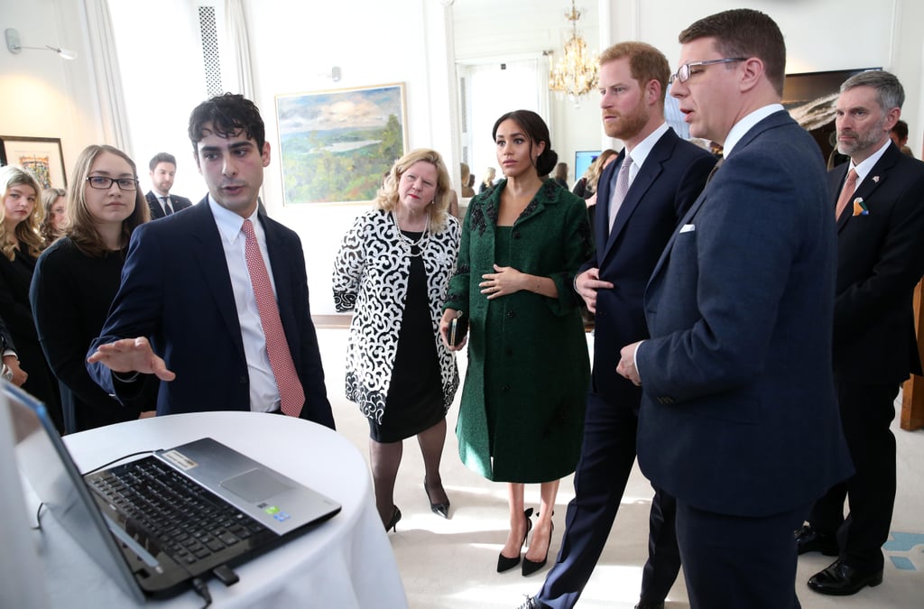 Meghan Markle and Prince Harry at Canada House March 2019